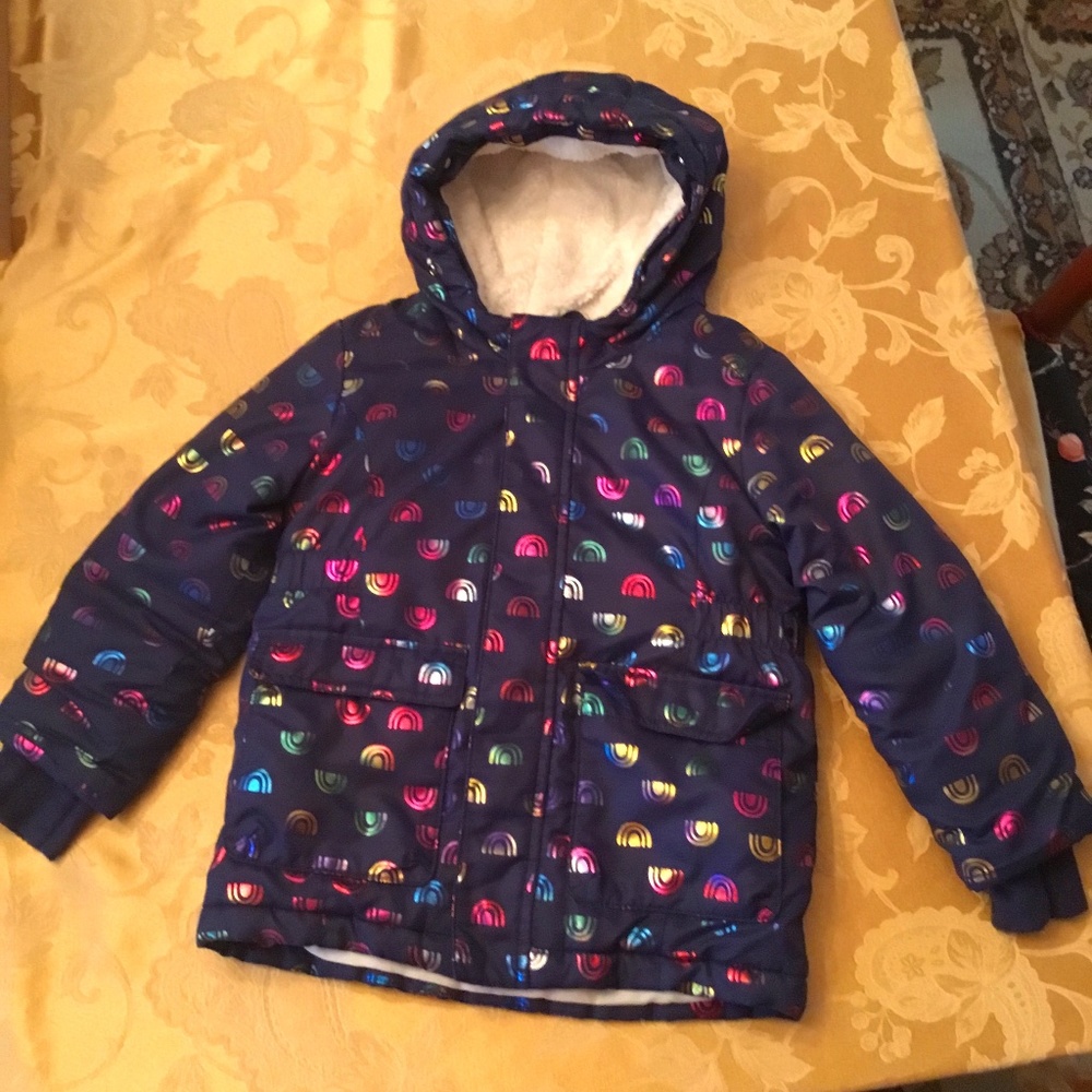 Girls 5T Cat & Jack Winter  Coat with Hood